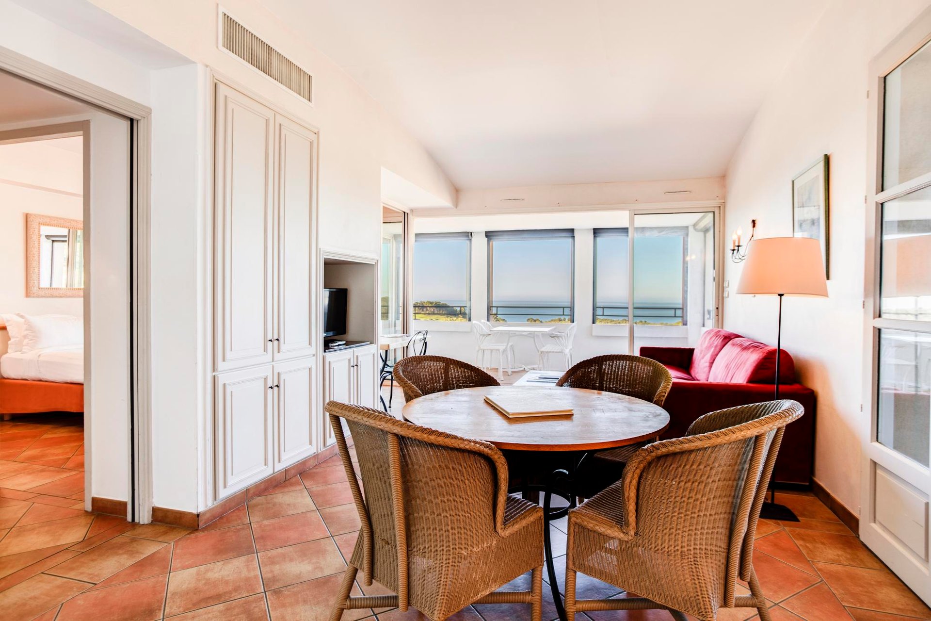 1 Bedroom apartment with sea view in Saint Cyr sur Mer